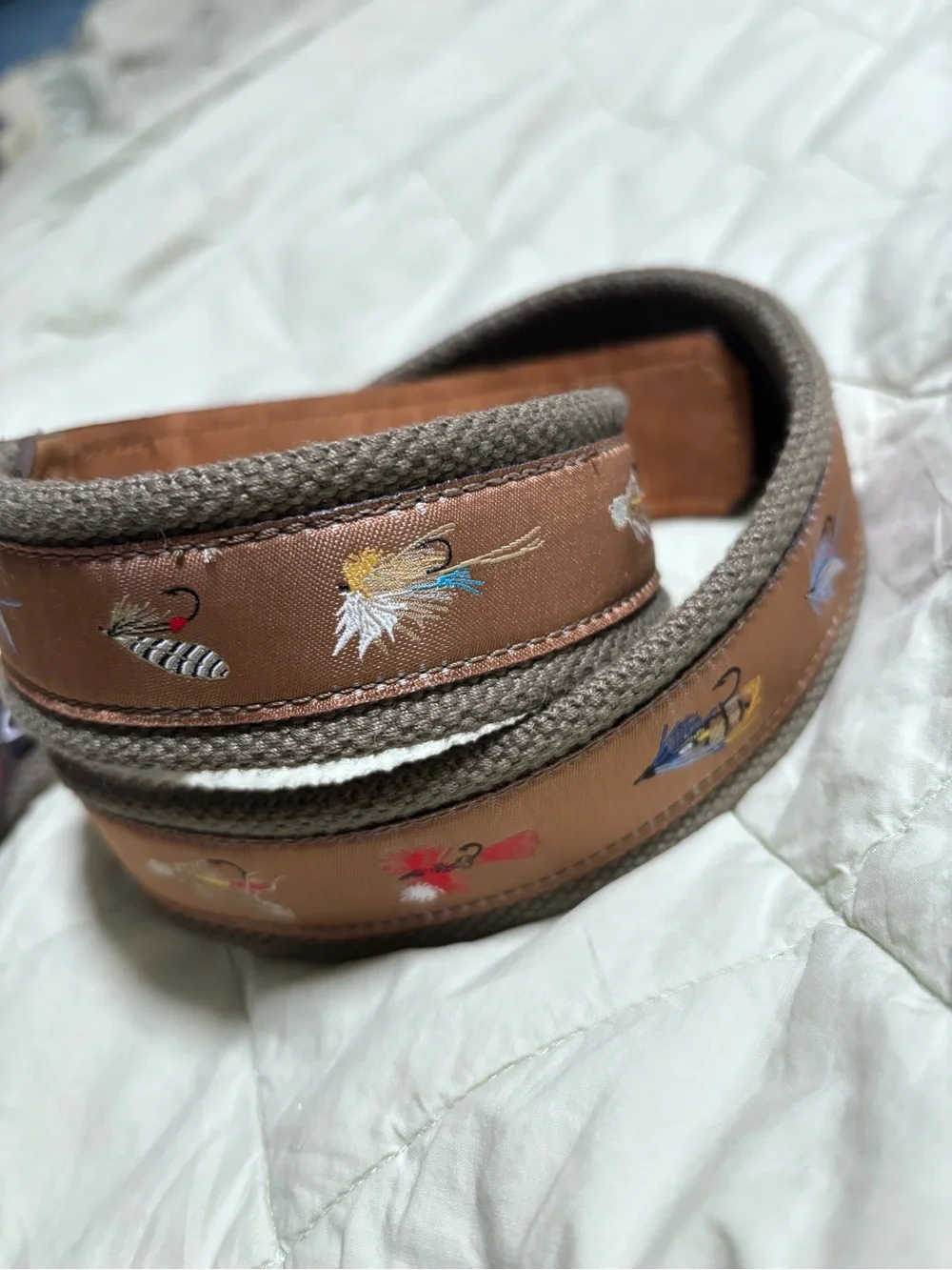 Bison Designs Leather Tip Pontoon Fish Bait Belt